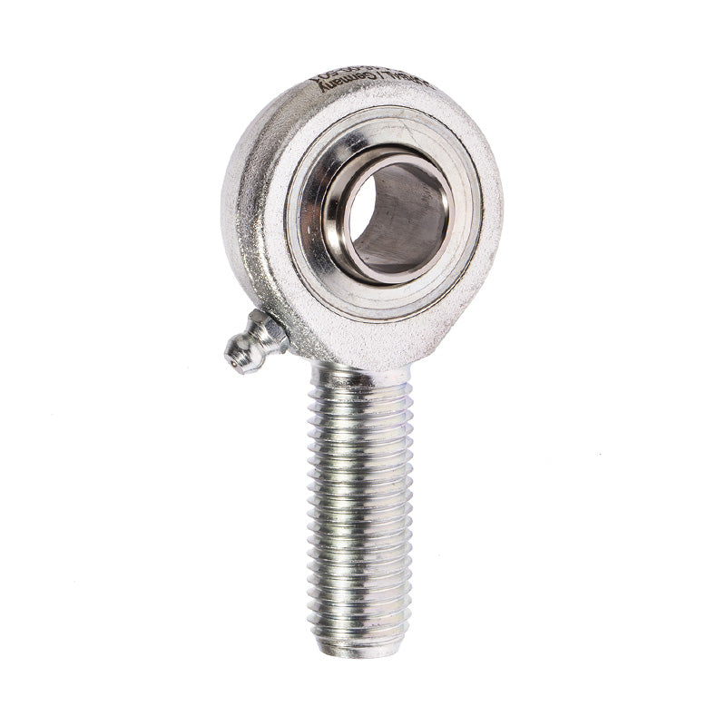 Durbal BRM12-00-501 Right Hand Metric Steel Male Rod End M12 Thread