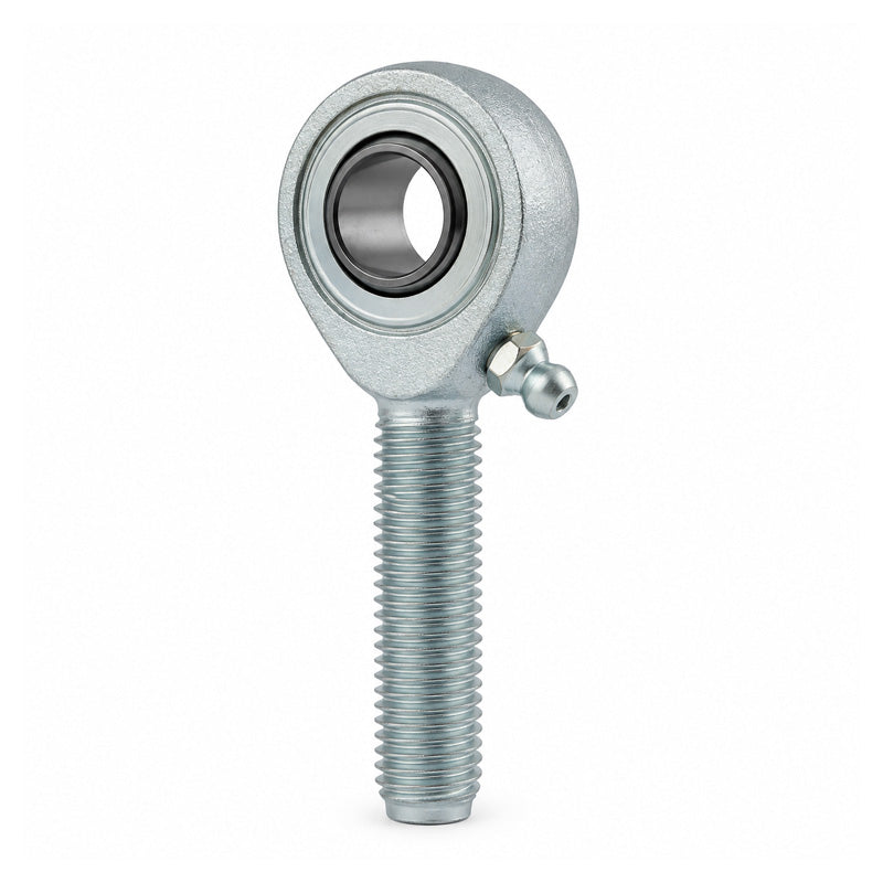 Durbal BRTM20-90-502 Left Hand Metric Stainless Steel Full Complement Male Rod End M20x1.5 Thread