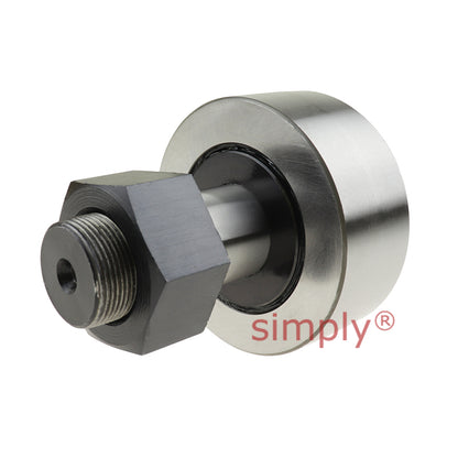 IKO CF10BUUR Hex Head Lip Sealed Crowned Cam Follower 22x12x10mm M10x1.25 Thread