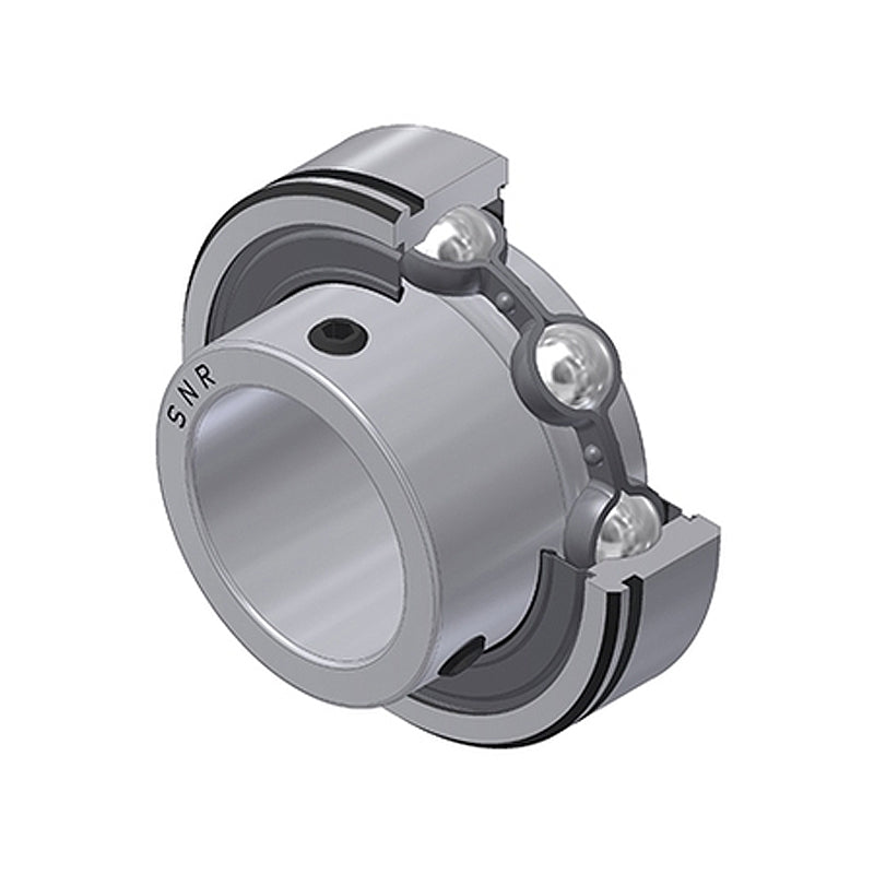 SNR CUS209-28 Imperial Full Width Parallel Outer Bearing Insert 1-3/4 inch Bore 85mm Outside Diameter with Grub Screws - Allow 2-3 Days