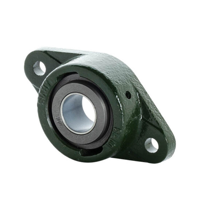 Major Brand DF1-12E-DX Imperial Cast Iron Two Bolt Oval Flanged Housing with 3/4 inch Bore Steel Insert - Allow 3-4 Weeks