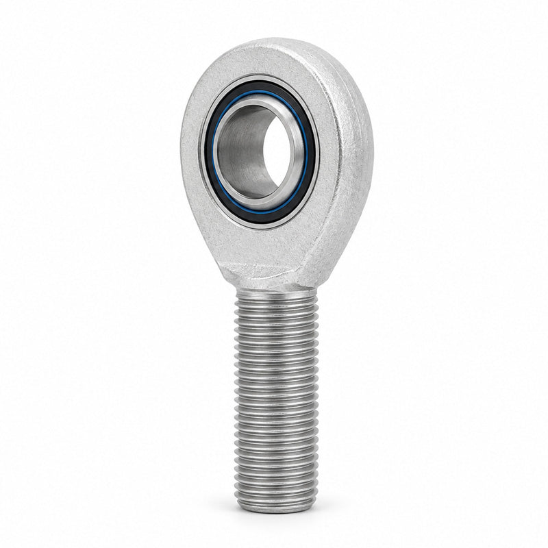 Durbal DGAL60-UK-2RS Maintenance Free Left Hand Metric Steel / PTFE Lined Male Rod End M52x3 Thread