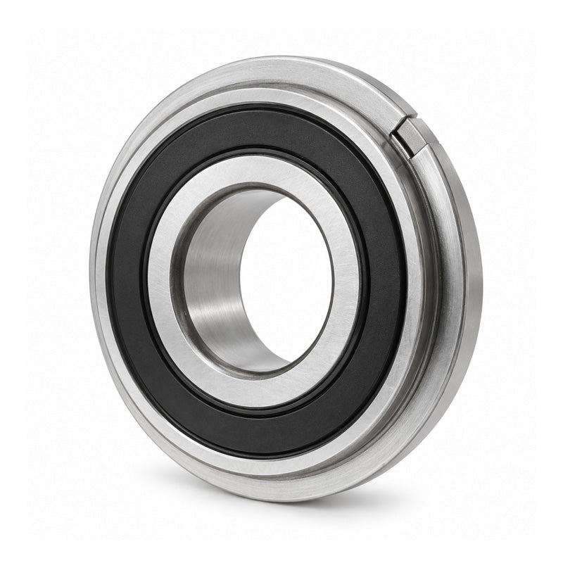 FAG 62072RS1NR/C3 Rubber Sealed Snap Ring Deep Groove Ball Bearing 35x72x17mm 