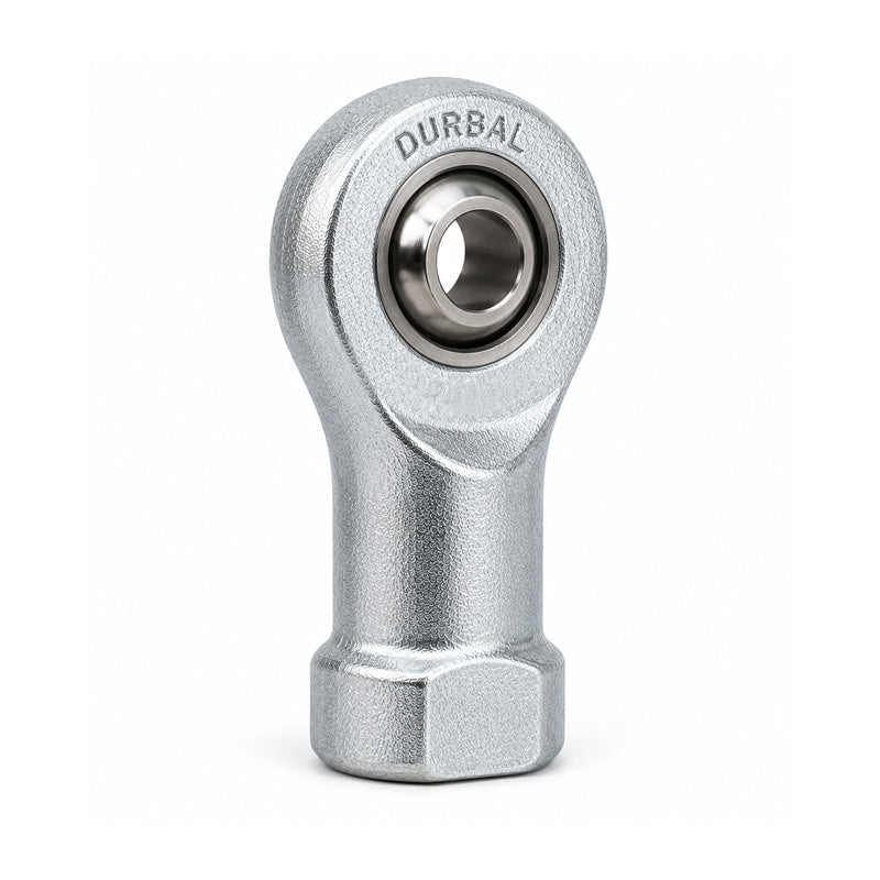 Durbal DPHSL16 Maintenance Required Left Hand Metric Steel Female Rod End M16 Thread