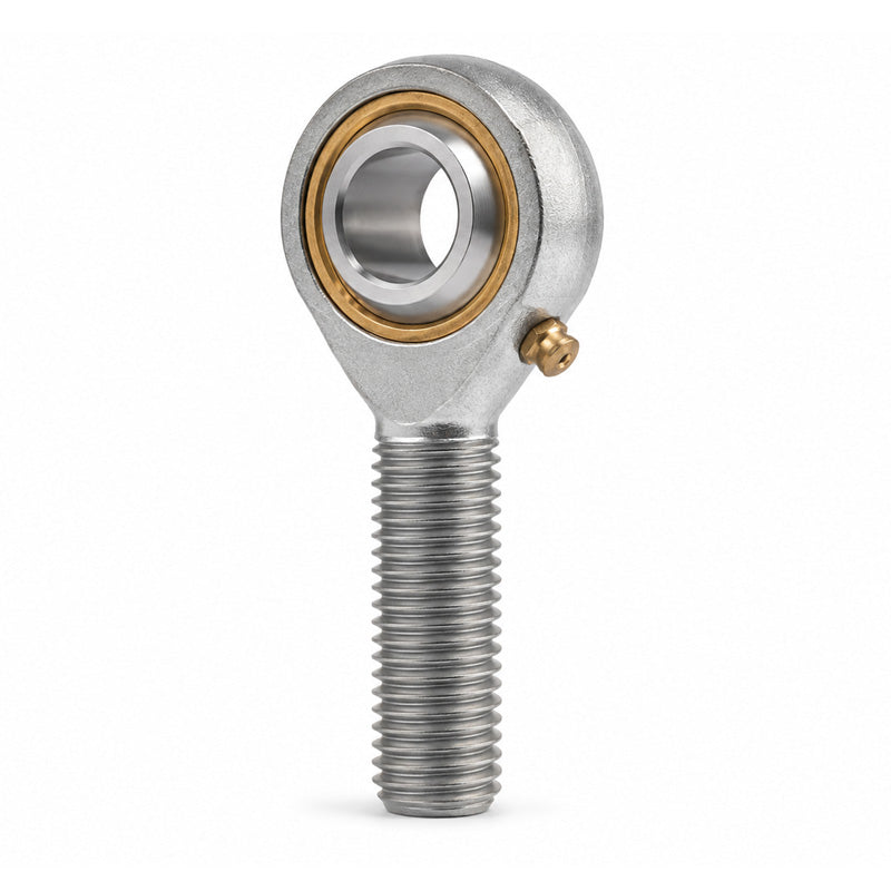 Durbal DPOSL18 Maintenance Required Left Hand Metric Steel Male Rod End M18x1.5 Thread