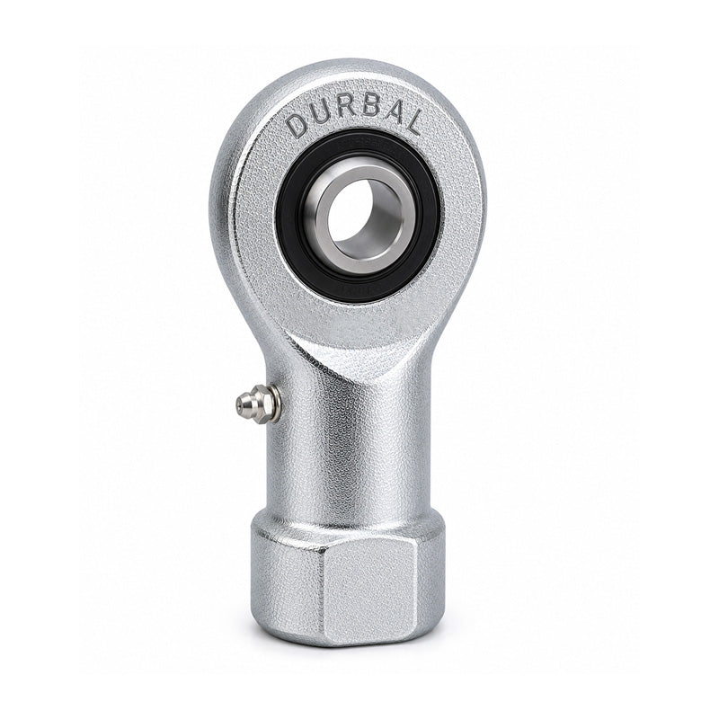 Durbal DSI15ES-2RS Maintenance Required Right Hand Metric Steel Female Rod End with Seals M14 Thread
