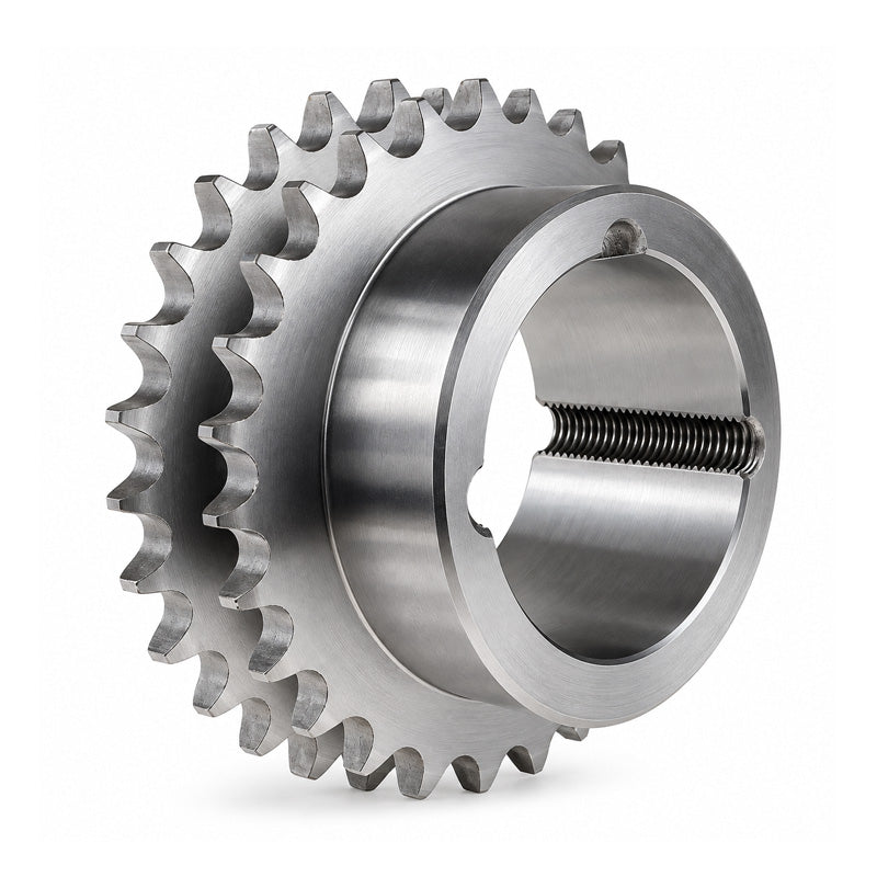 Drive-Flex 21 Tooth 12B Duplex Sprocket Tapered Locking Bush Type for 3/4 inch Pitch Chain (Bush not Incl.)