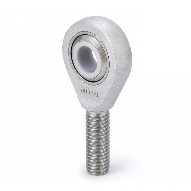 Durbal EMA20-60-501 Maintenance Free Right Hand Metric Aluminium / PTFE Lined Male Rod End M20x1.5 Thread