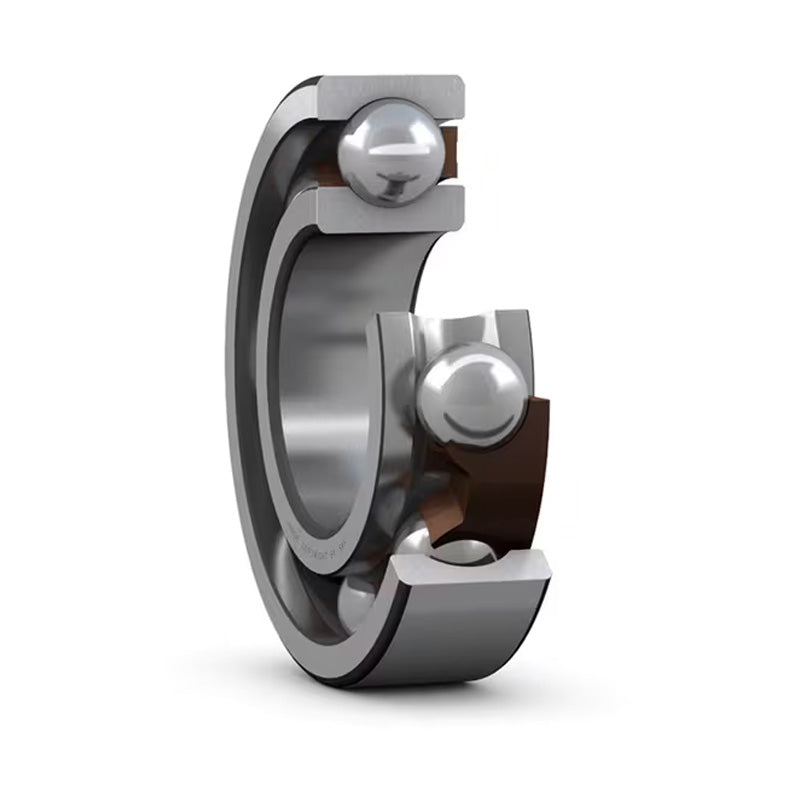 SKF 6203ETN9C4 Open Deep Groove Ball Bearing with Glass Fibre Reinforced Polyamide Cage 17x40x12mm