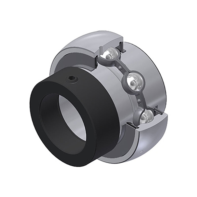 SNR EX314G2 Metric Full Width Spherical Outer Bearing Insert 70mm Bore 150mm Outside Diameter with Eccentric Collar - Allow 2-3 Days