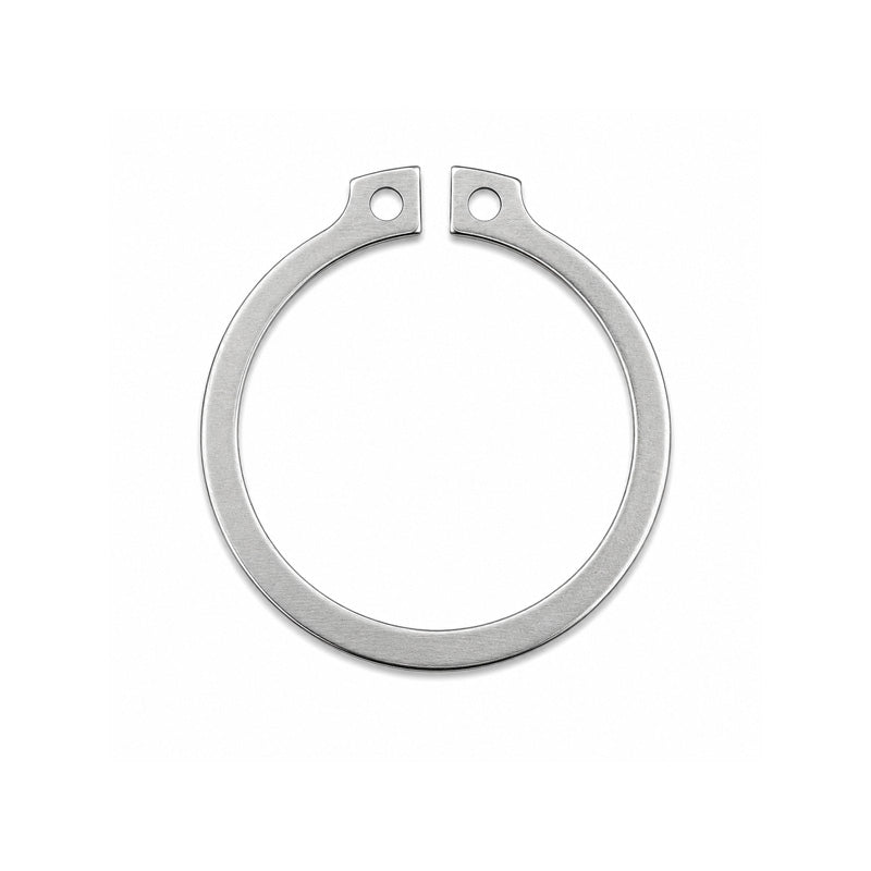 Stainless Steel External Circlip for 9 inch Shaft Diameter Un-Sprung Diameter 8.445 inch
