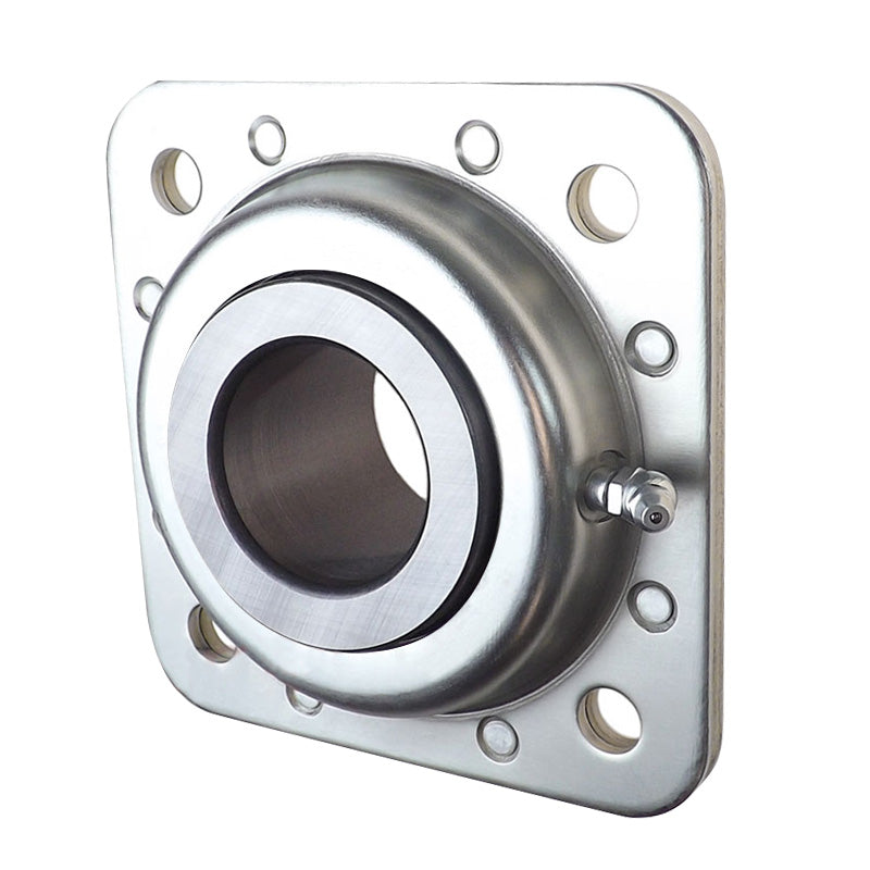 PEER FD211134RD Seedbed Finisher Round Bore Relubricatable Flanged Disc with Bolt Holes 1.78x5.5x2.1875 inch