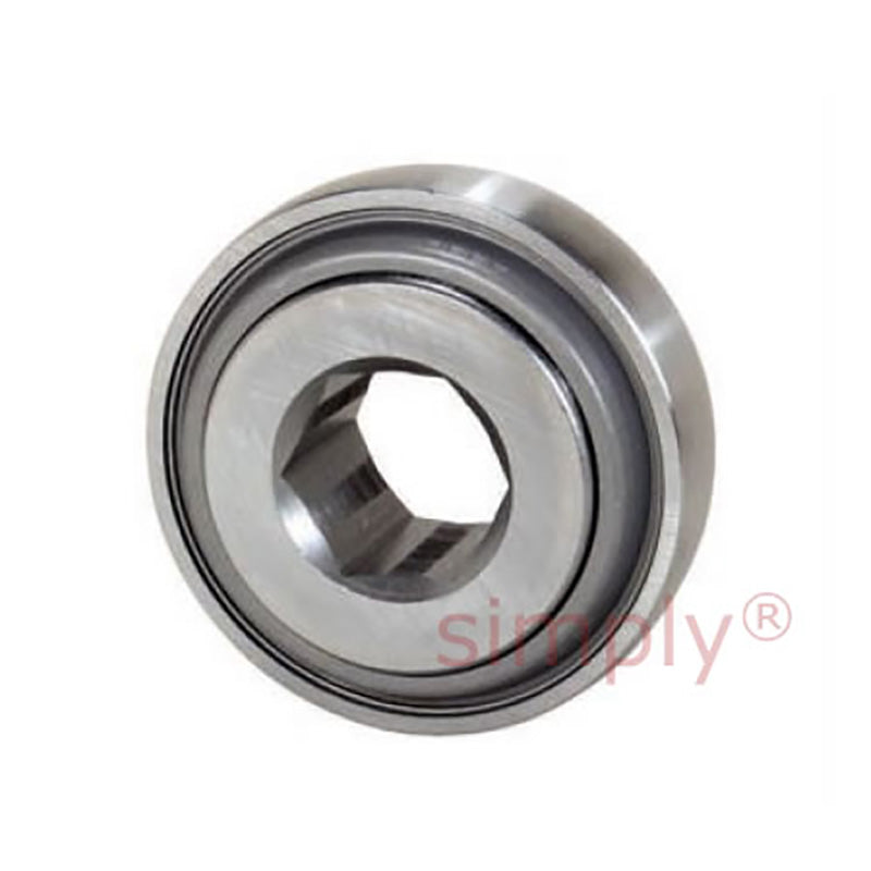 Major Brand 209KRRB2 Feederhouse Hex Bore Bearing 1.5x3.3465x1.1811 inch - Allow 2-3 Days