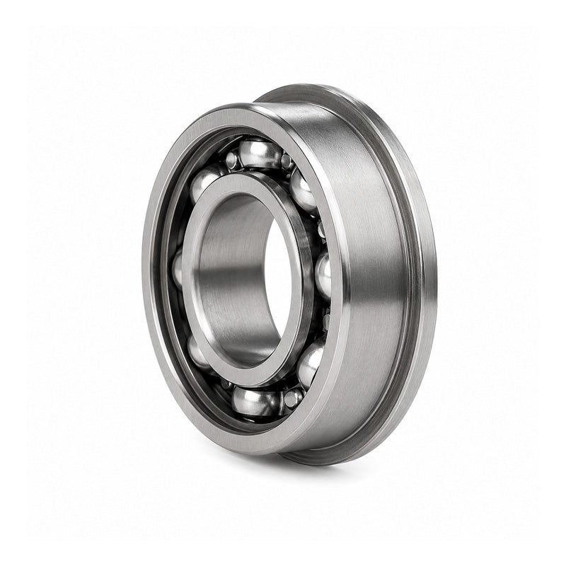 F6902 Budget Open Flanged Thin Section Deep Groove Ball Bearing 15x28x7mm