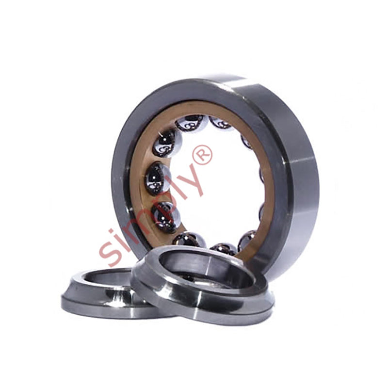 SKF QJ230N2MA Four Point Contact Ball Bearing with Locating Slots and Brass Cage 150x270x45mm