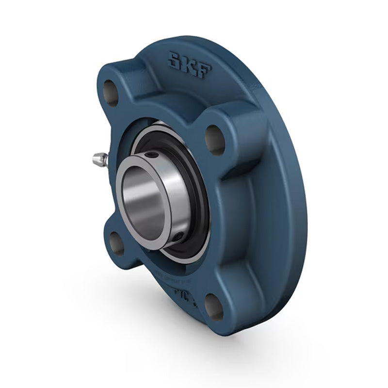 SKF FYC45TF Round Cast Housing with Grub Screw 45mm Insert 