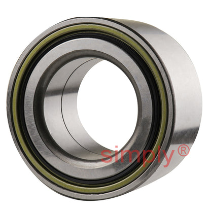 GB40279S01 Rubber Sealed Double Row Wheel Bearing 49x88x46mm