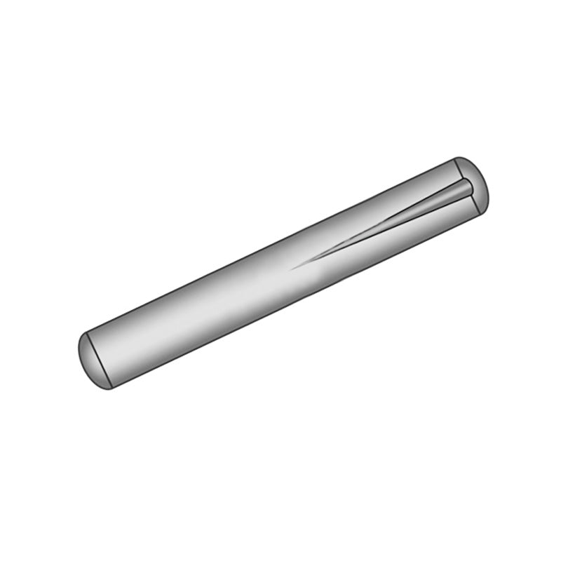 Metric Stainless Steel GP2 Groove Pin with Half Length Taper Groove 8x36mm - Allow 2-3 Days