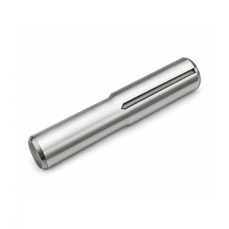 Metric Stainless Steel (A2) GP4 Groove Pin with Half Length Reverse Taper Groove 4x18mm - Allow 2-3 Days