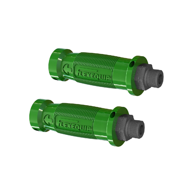 FLEXEQUIP 1/2 inch BSP Green Hose Grip Handles - Pack of 2 - Allow 2-3 Days