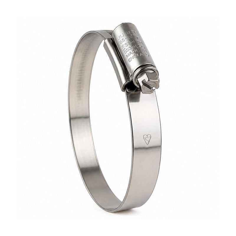 JCS HGJ90 316 Stainless Steel Hi-Grip Hose Clip Adjustment Range 70-90mm Band Width 13mm