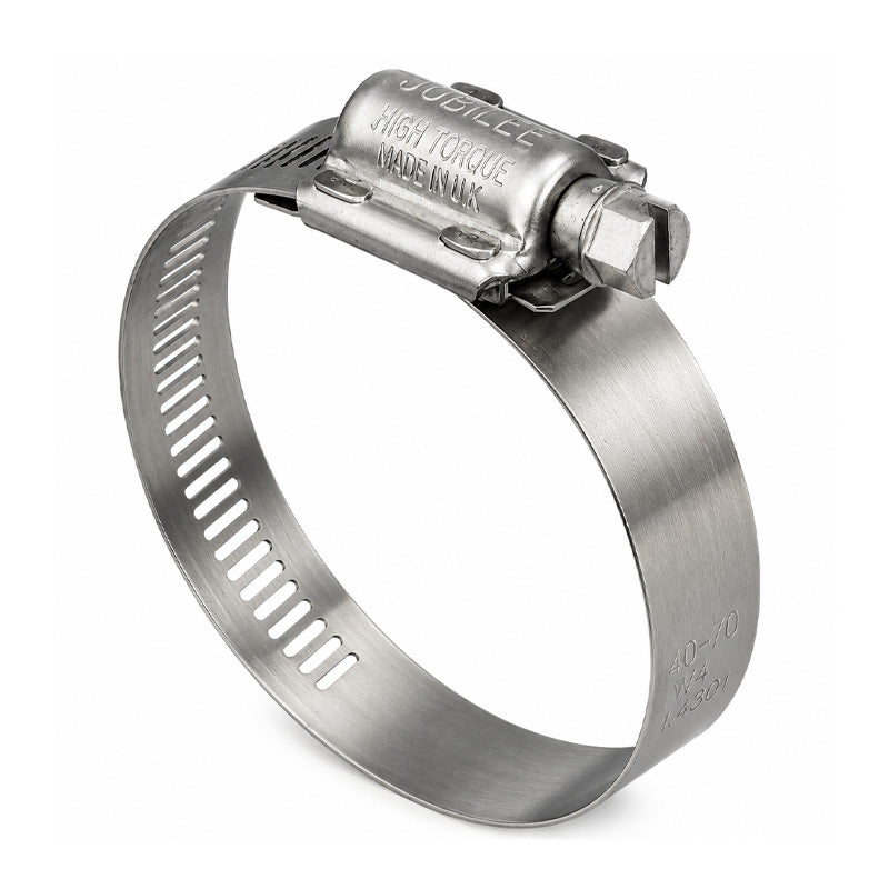 HT045 304 Stainless Steel High Torque Jubilee Clip Adjustment Range 25mm-45mm Band Width 16mm