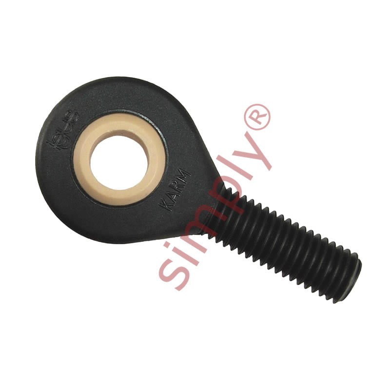 igubal KALM14 Left Hand Male Plastic Rod End 14mm Bore M14 Thread