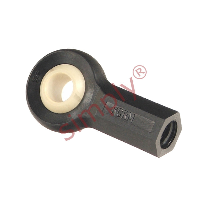 igubal KCLM08MH Left Hand Female Plastic Rod End 8mm Bore M8 Thread with Metal Insert - Allow 2-3 Days