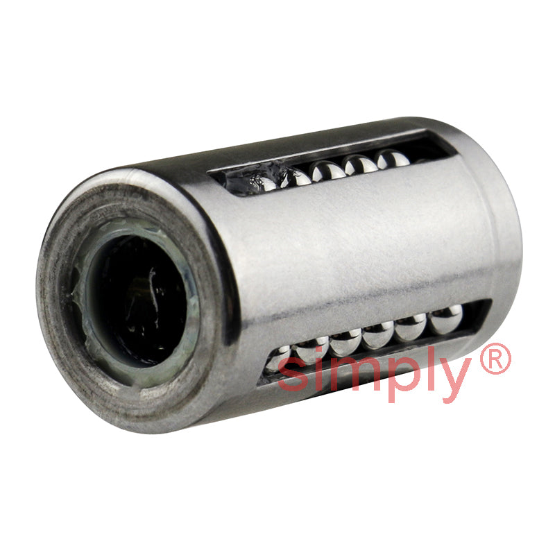 INA KH06PP Relubricatable Closed Linear Ball Bushing Sealed with Contact Seals 6x12x22mm