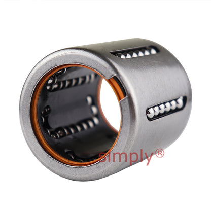 Budget KH08PP Relubricatable Closed Linear Ball Bushing Sealed with Contact Seals 8x15x24mm