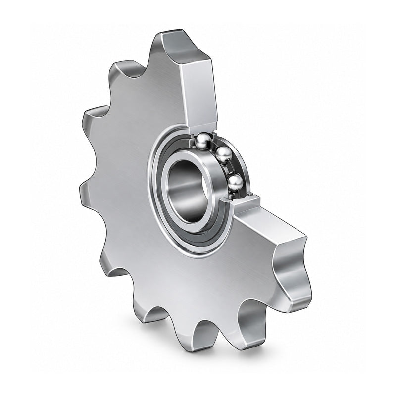 INA KSR16LO08101608 Roller Chain Idler Sprocket Unit 16.2x70.5x18.3mm - Allow 1-2 Days - Contact Us For Faster Delivery