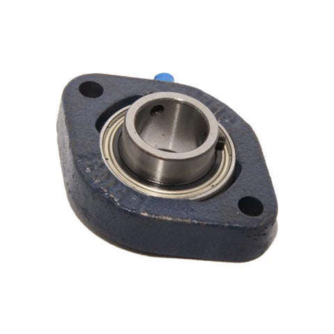 RHP LFTC35A Two Bolt Oval Cast Iron Flange Housing Bearing 35mm Bore