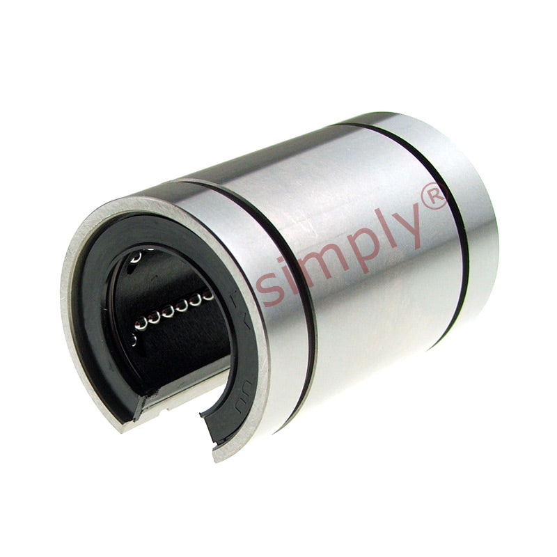 LMB64UUOP Imperial Open Linear Ball Bushing with Rubber Seals 4x6x8 inch