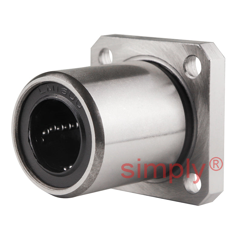 LMK16UU Metric Square Flanged Linear Ball Bushing 16x28x37mm