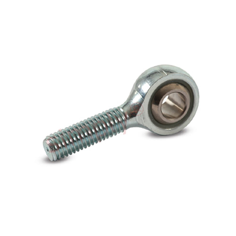 Branded MP-08-7F Right Hand Imperial Steel / Nylon Lined Maintenance Free Plain Male Rod End 1/2 BSF Thread