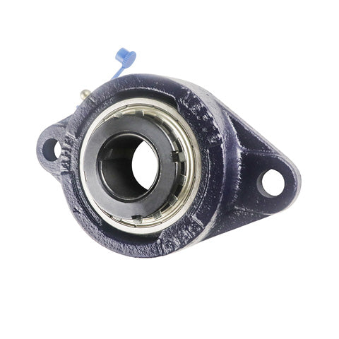 RHP MSF1025K Metric Four Bolt Square Cast Iron Flange Housing and 20mm Bore Taper Sleeve Insert