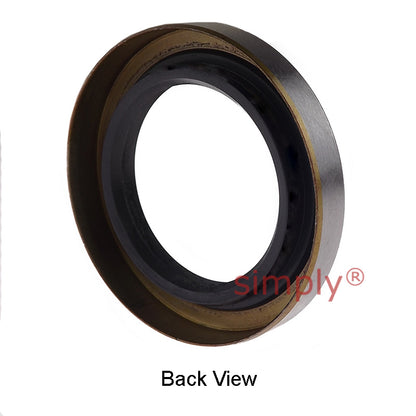 10x14x3mm Metal Cased Nitrile Rubber Single Lip Rotary Shaft Oil Seal Springless Design VB Style
