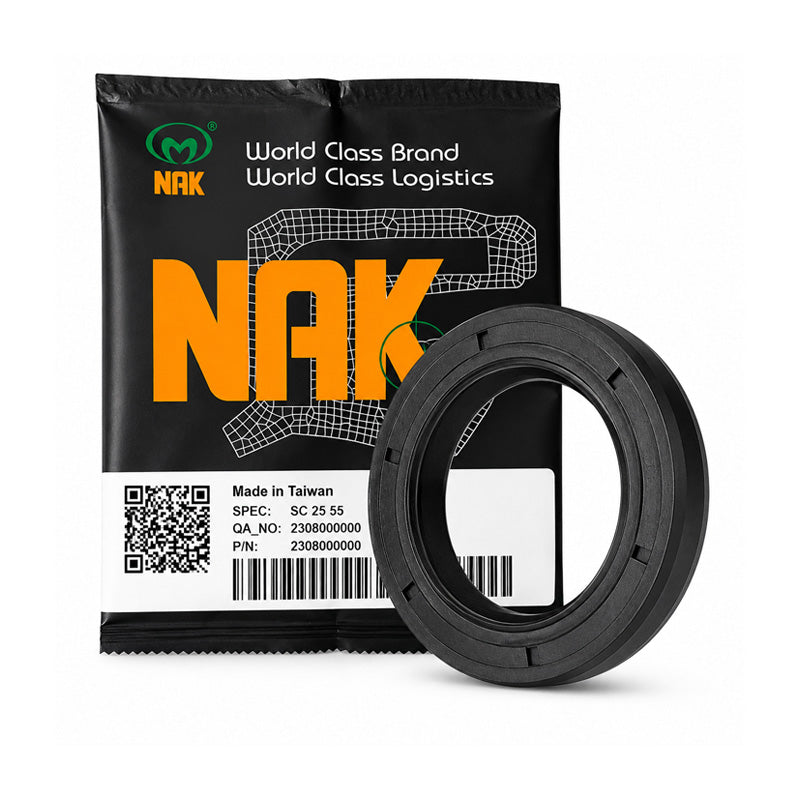 NAK 20x36x7mm HIGH PRESSURE Nitrile Rubber Double Lip Rotary Shaft Oil Seal with Garter Spring TCN1 - Allow 7-10 Days