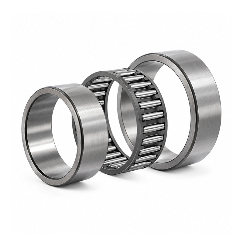 Major Brand NAO15x32x12 Needle Roller Bearings with Machined Rings and an Inner Ring