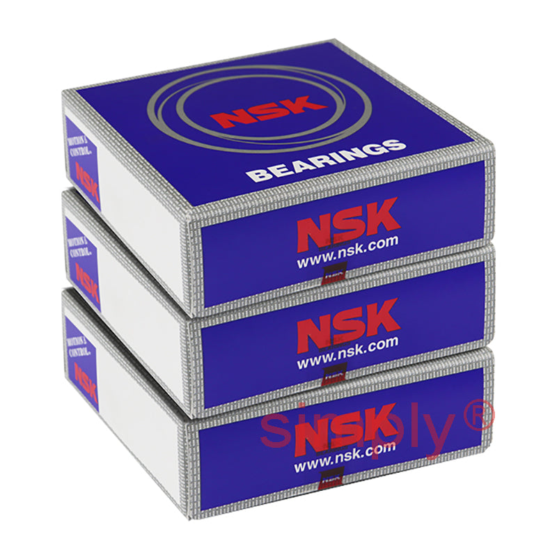 NSK 7212CTRDUDLP3 Super Precision Angular Contact Spindle Bearing 60x110x22mm (Set of 3)