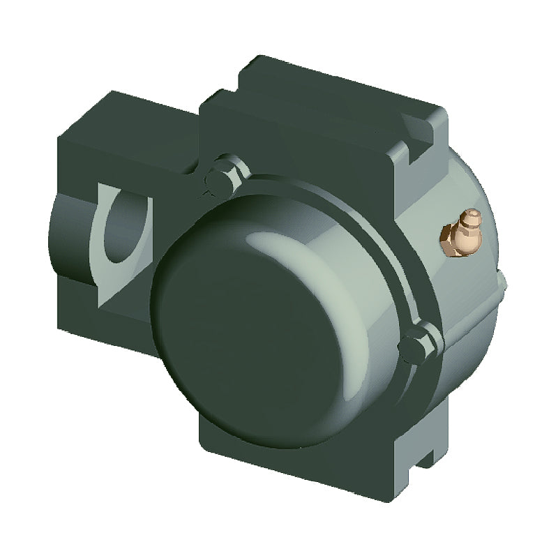 NTN CM-UCTX10D1 Metric Cast Iron Take Up Unit with 50mm Bore Bearing Unit with Cast Iron Cover - Closed Version - Allow 2-3 Days