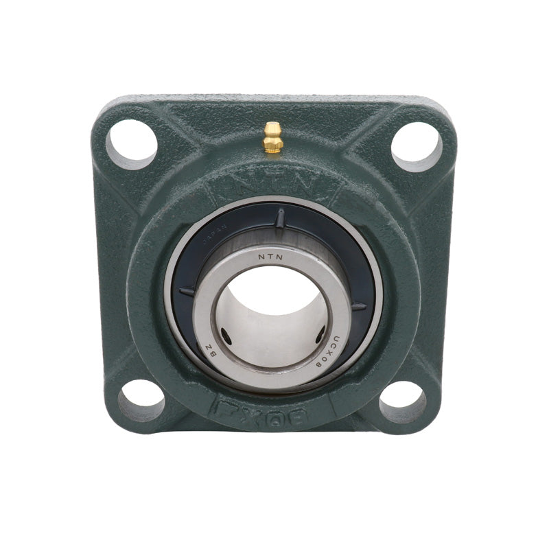 NTN UCFX07D1 Metric Four Bolt Square Cast Iron Flange Housing with 35mm Bore Insert