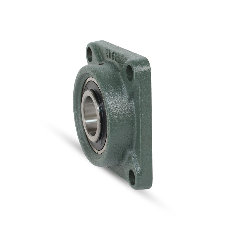 NTN UKFS311D1/HS2311 Imperial Four Bolt Square Cast Iron Housing Insert and Adaptor Sleeve Fits 1-7/8 inch Shaft - Allow 2-3 Days