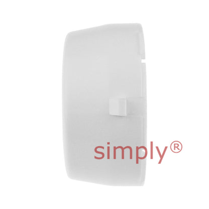 OC205 Metric Open End Thermoplastic Safety Cap 55x25mm
