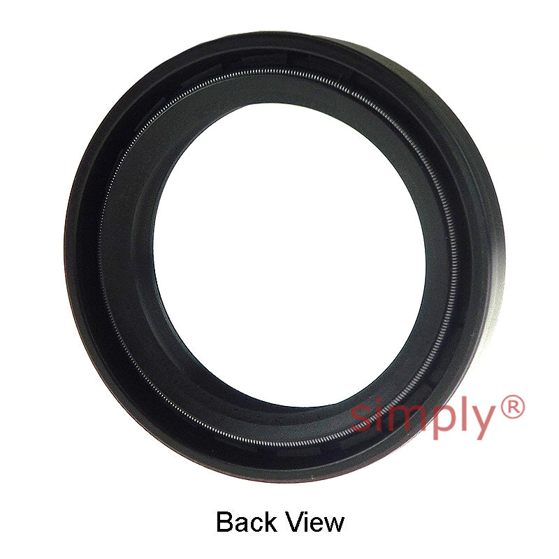 50x60x7/10.5DC4SS Metric Fork and Damper Nitrile Rubber Oil Seal with 2 Opposite Facing Individually Sprung Sealing Lips and Raised Outer Sealing Band on Outside Diameter