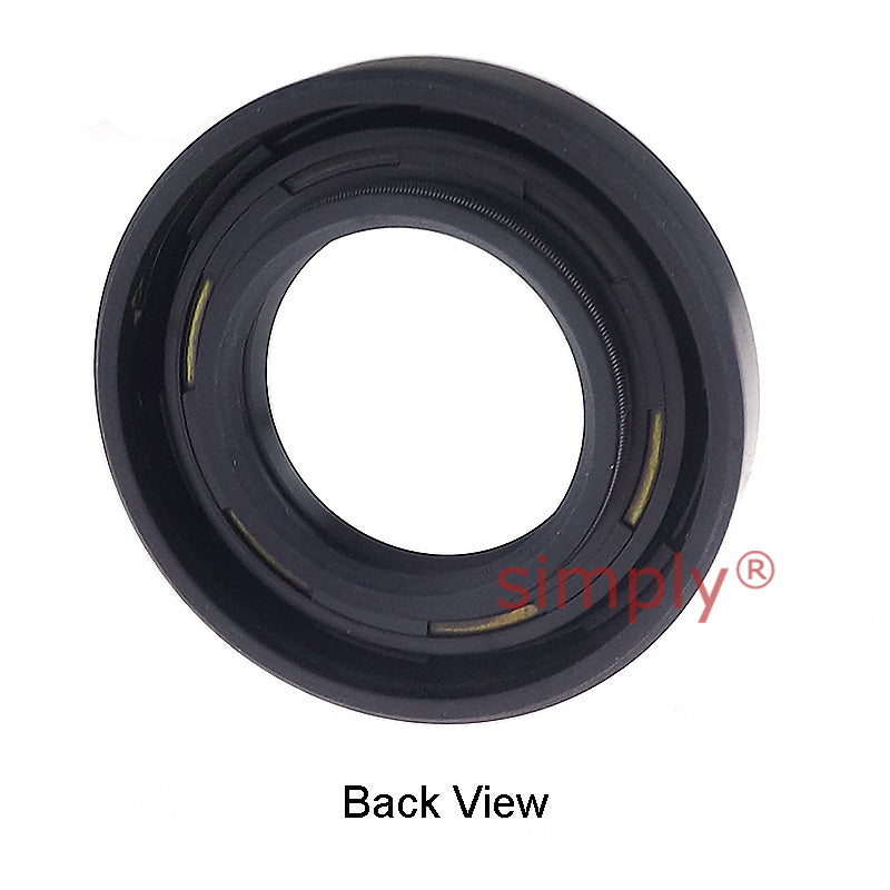 46x58x9.5DC Metric Fork and Damper Nitrile Rubber Oil Seal with 2 Opposite Facing Individually Sprung Sealing Lips
