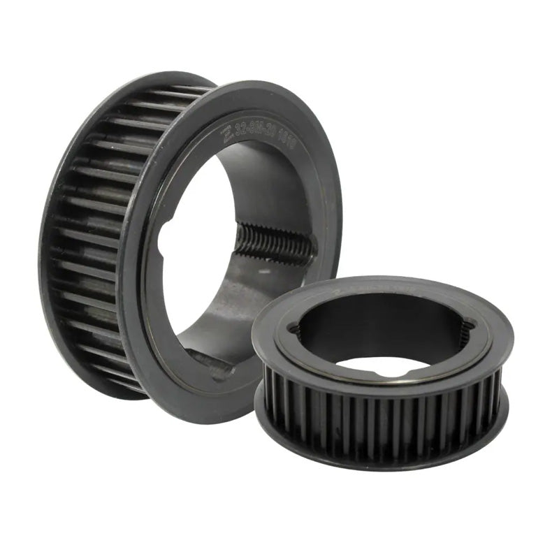 Drive-Flex PC8M-45S-62 - 8mm Pitch 45 Tooth Polychain and Synchrochain Steel Taper Bore Timing Belt Pulley for 62mm Wide Belts