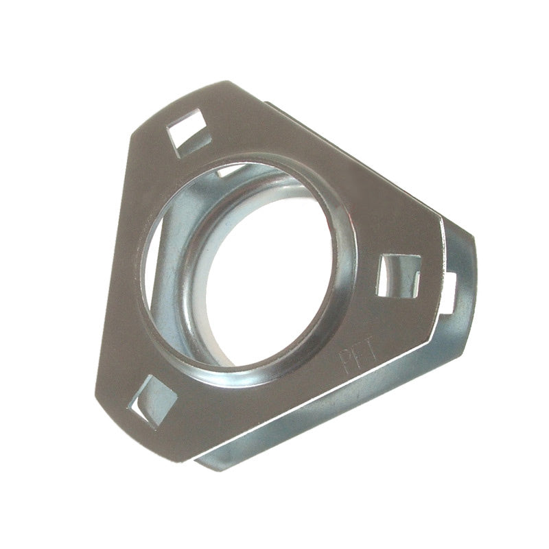 SSPFT-7 Pressed Stainless Steel 3 Bolt Triangle Flange Housing for SA and SB 207 Inserts