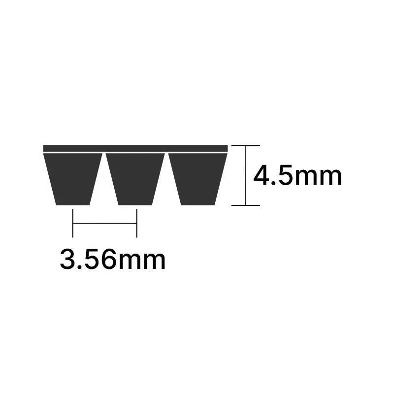 975PK/384K Pix Poly V Multiple Ribbed Belt 975mm/38.4 inch Length with 25 Ribs Allow 2-3 Days