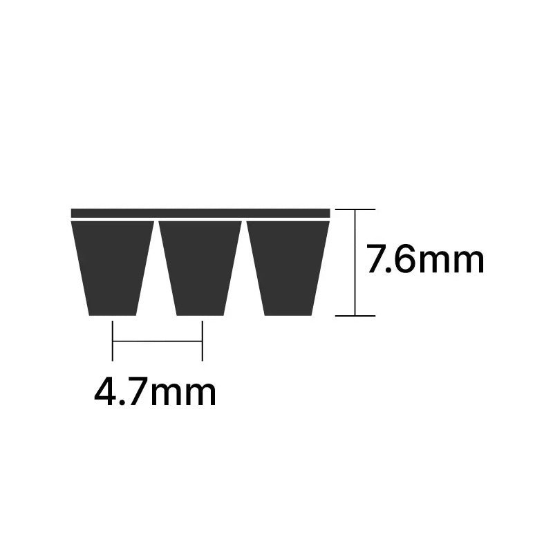 2235PL/880L Pix Poly V Multiple Ribbed Belt 2235mm/88 inch Length with 28 Ribs Allow 2-3 Days